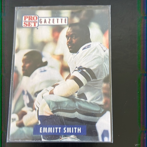 Emmit Smith football cards. Lot of two - Picture 3 of 6